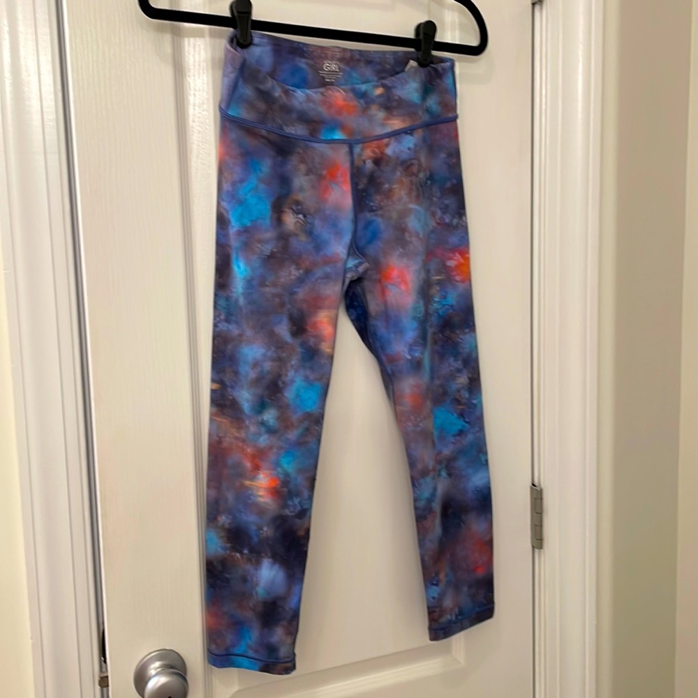 Athleta Girl Printed Chit Chat Capri